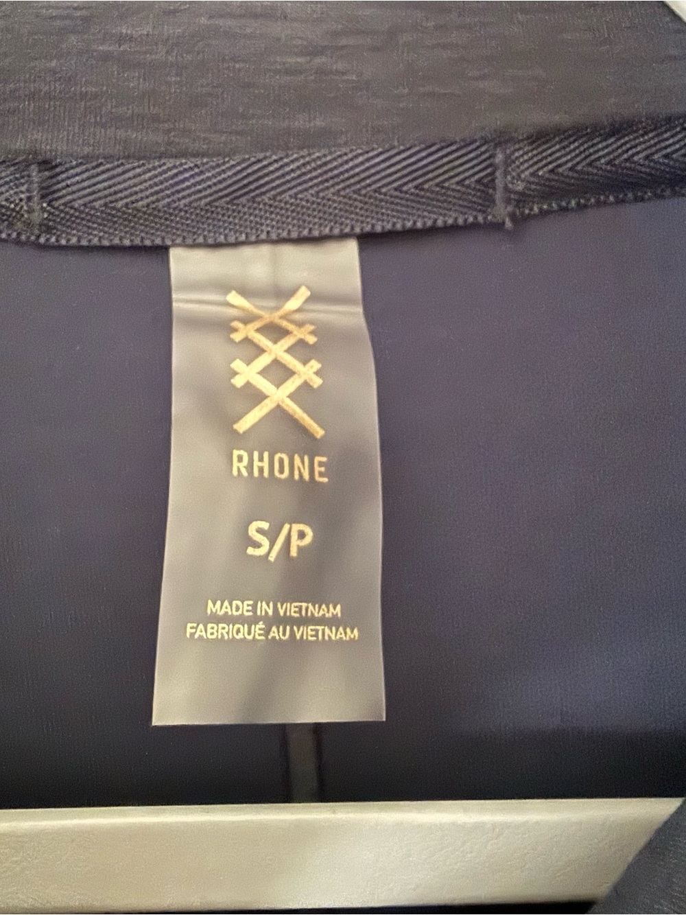 Rhone Dreamglow 1/2 Zip Pullover Sweatshirt in Navy Blue Size Small nwot - Picture 4 of 8